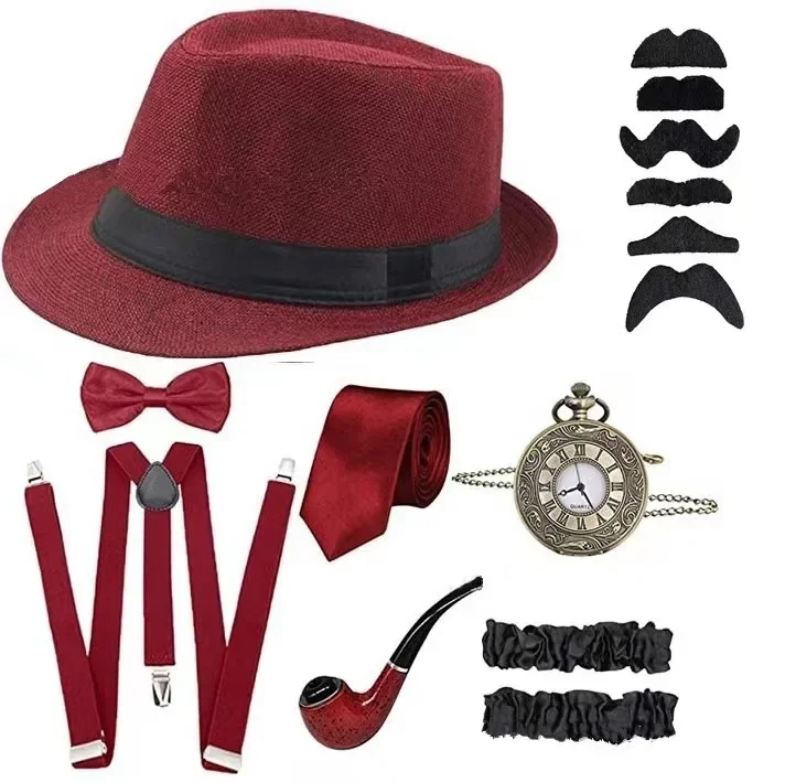 Men'S Accessories In The 1920S - Mannen Party Props 1920S Thema Cosplay