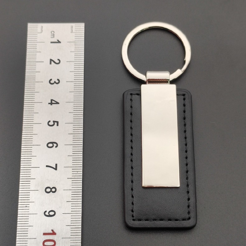 Men Accessories All - Leren sleutelhanger met zinklegering, autosleutelring, tasaccessoire,
