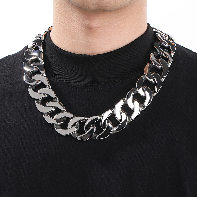 Men Accessories All - KALEN 30MM roestvrij staal grotere ketting