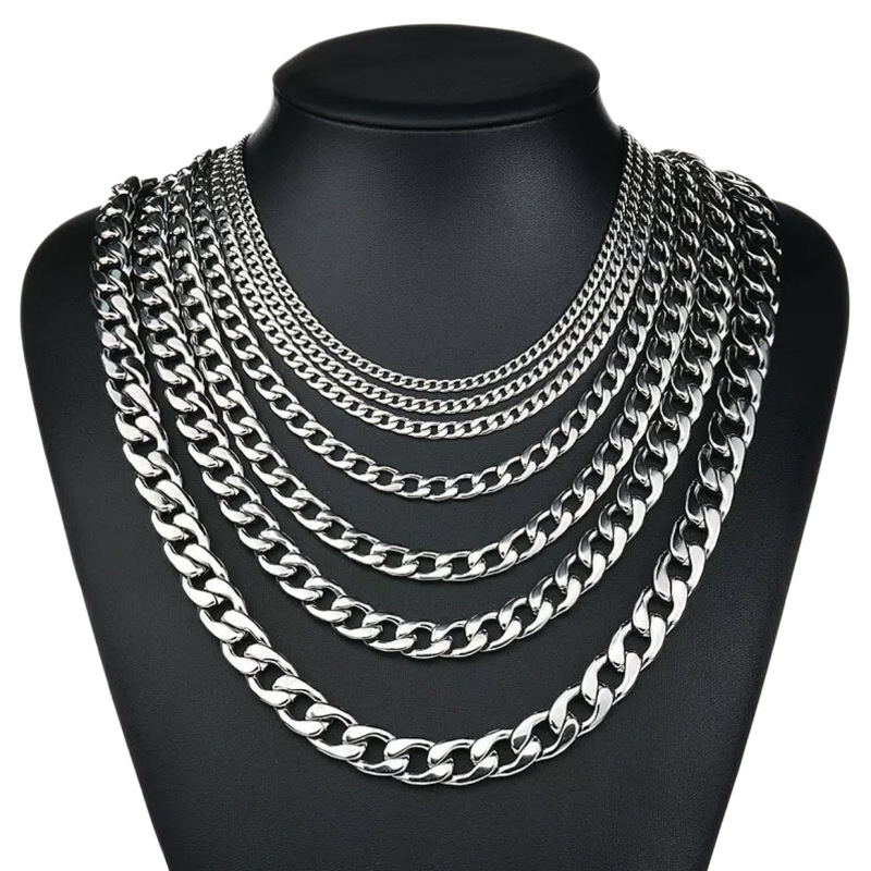 Men Accessories Neck Chain - YQ 3 MM-10 MM 316L Rvs